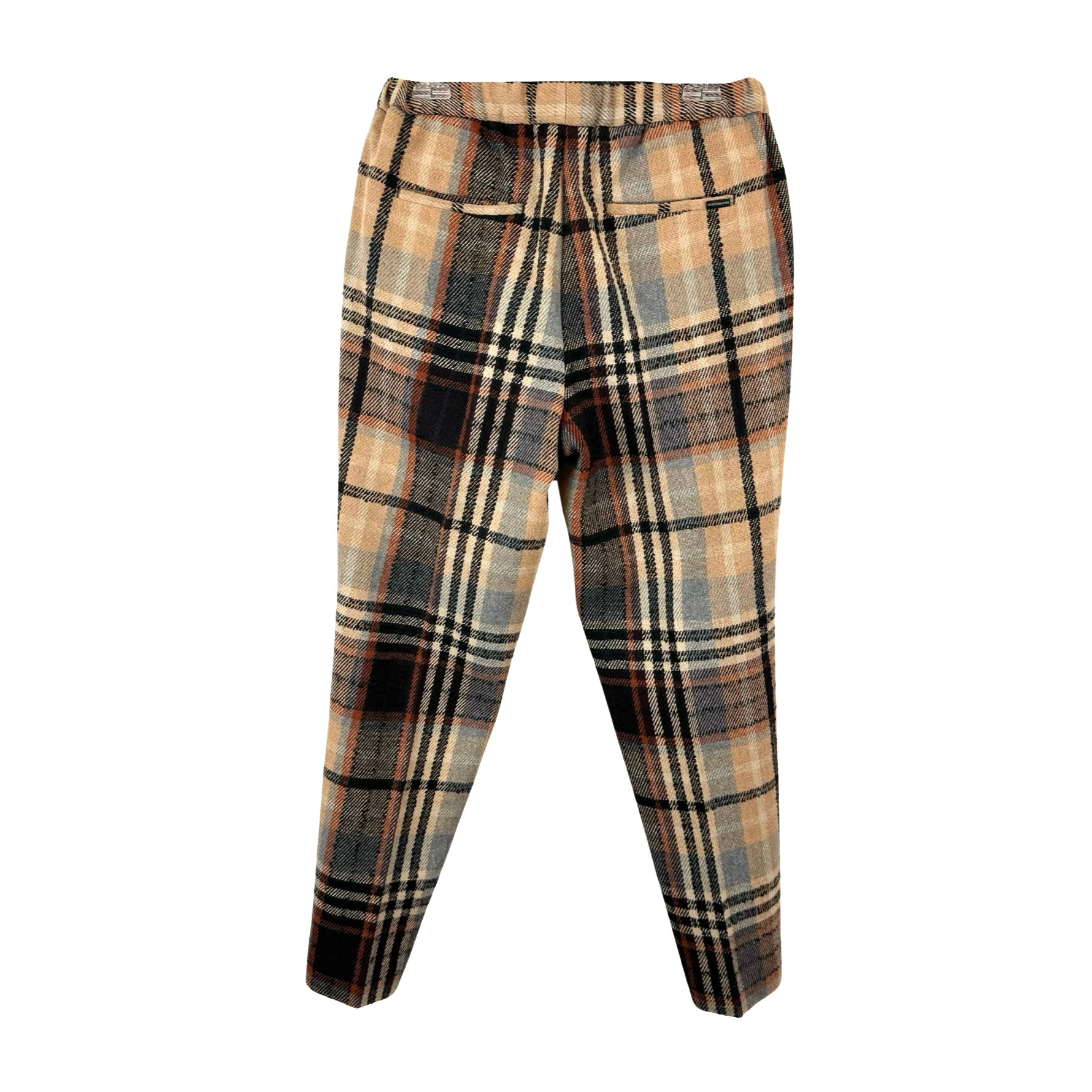 Scotch & Soda Plaid Drawstring Pants