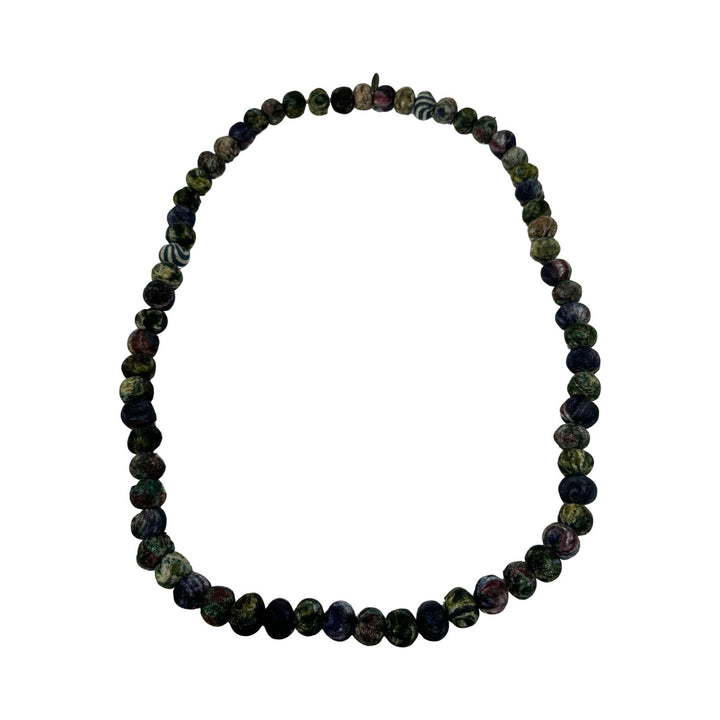 Yava Cloth Bead Necklace-Thumbnail