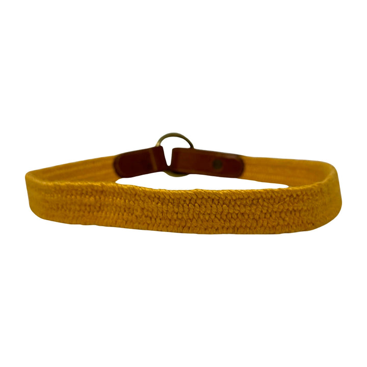 LP by Linea Pelle Yellow Jute Belt-Back