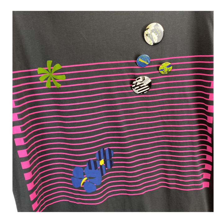 Marc by Marc Jacobs Washed Ink Pin Detail T-Shirt