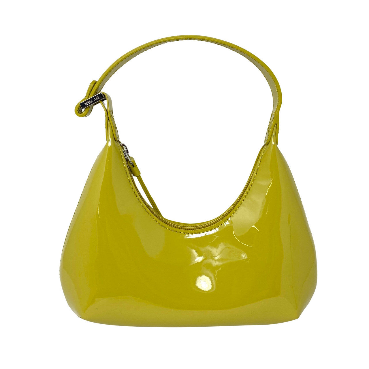 By Far Baby Amber Pear Patent Leather Purse-Thumbnail