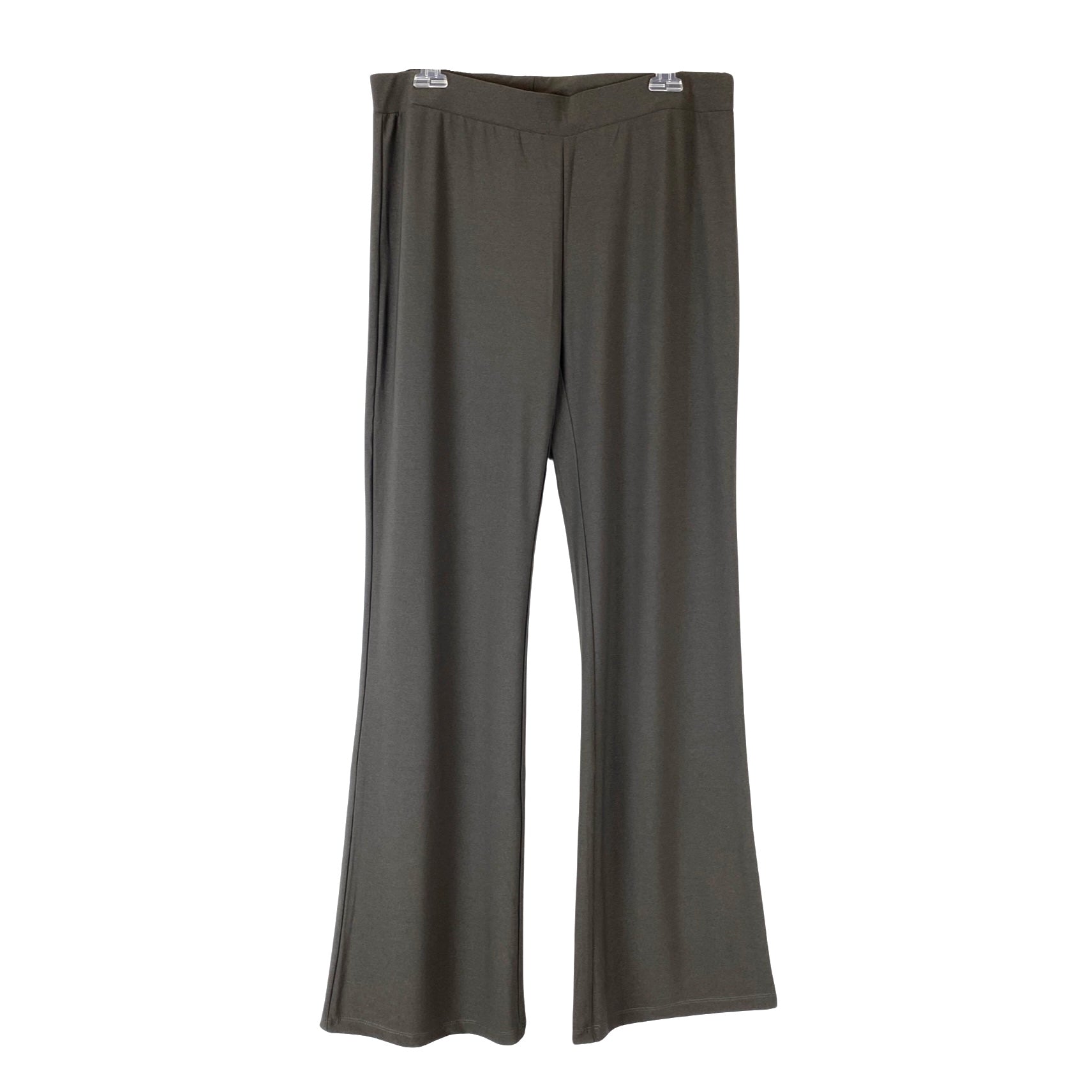 BCBGMAXAZRIA Seamed Straight Leg Casual Stretch Pants