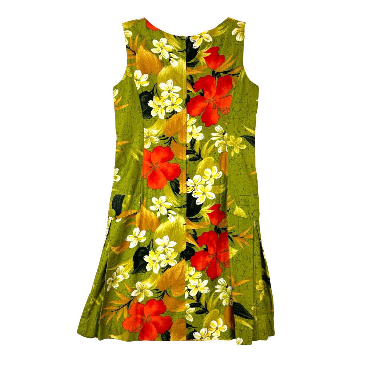Vintage Sears Hawaiian Fashions 1960's Floral Print Dress