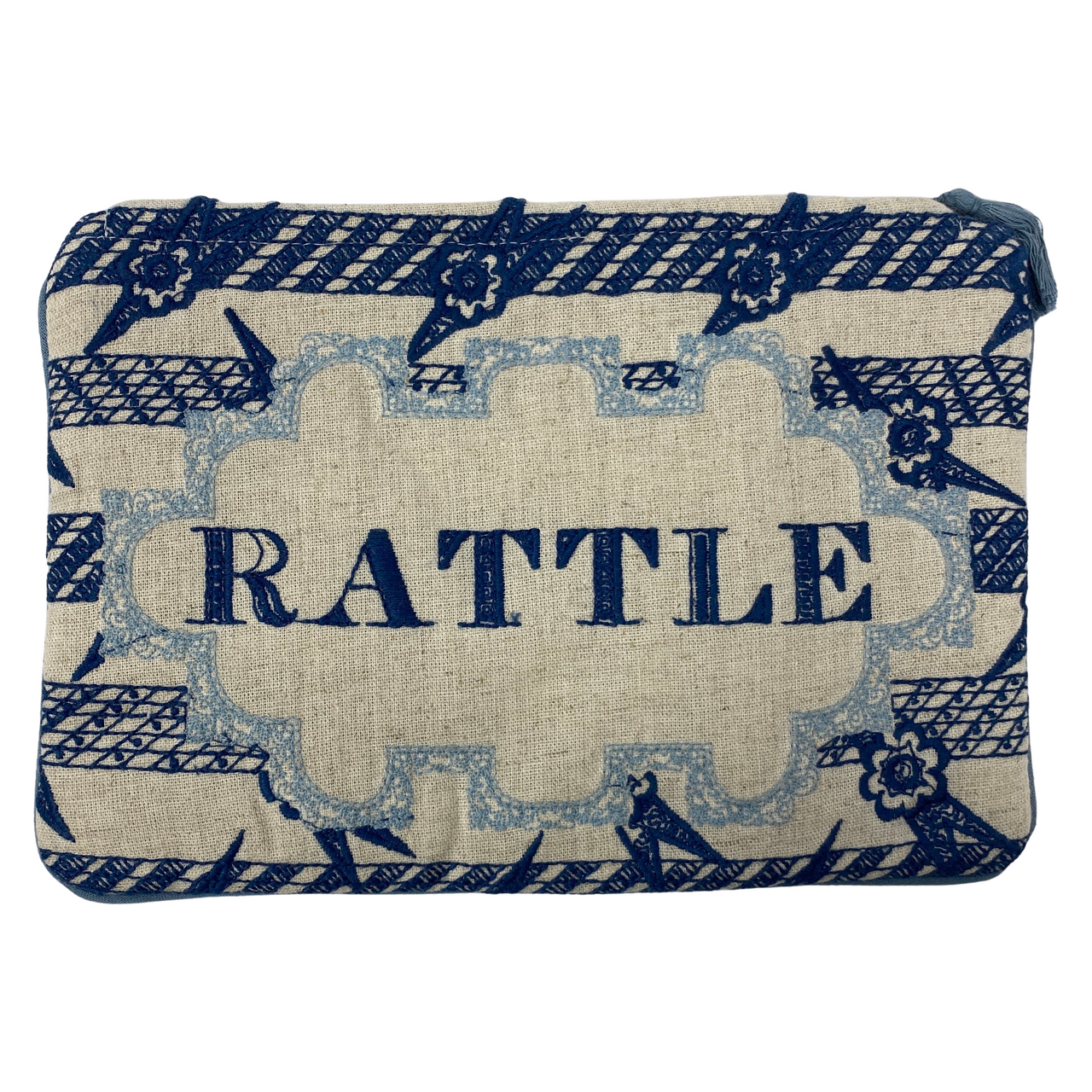 Thomas Paul Rattle Embroidered Pouch-Thumbnail