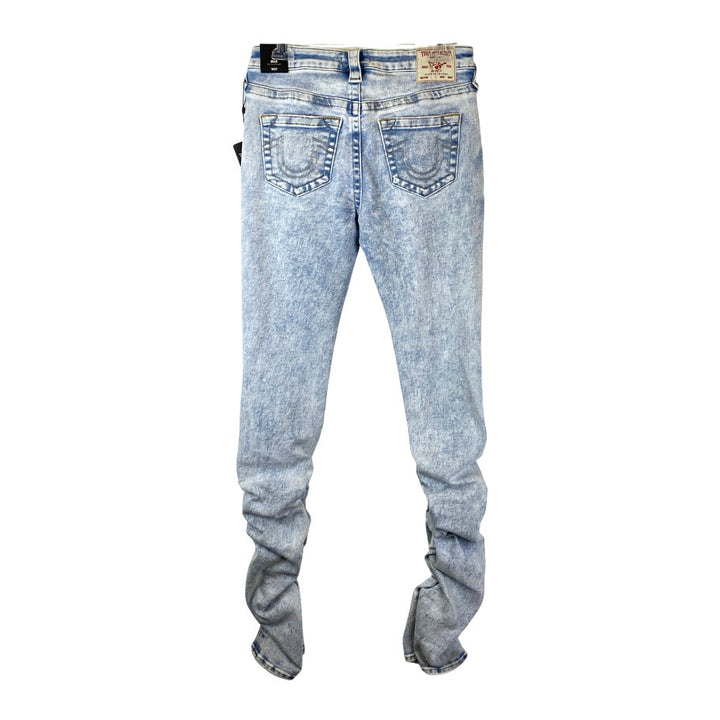 True Religion Billie Straight Stacked Leg Jeans-Back