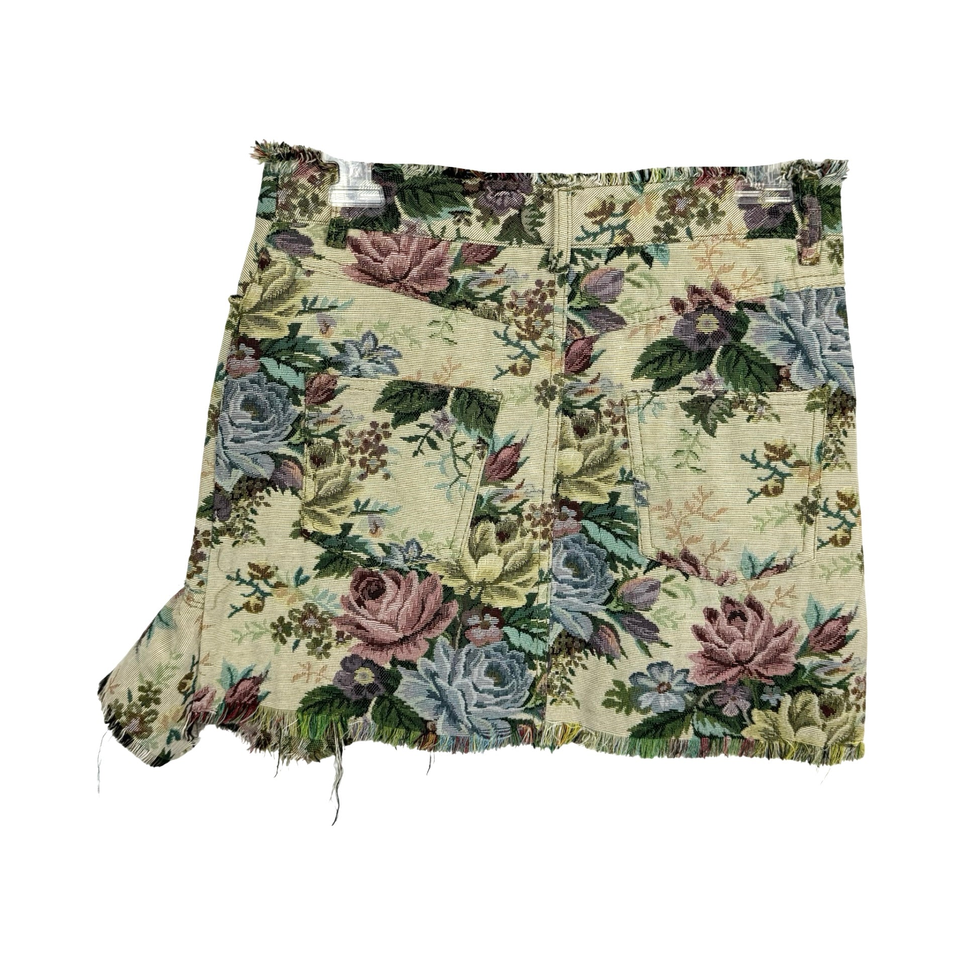 Zara Tapestry Floral Mini Skirt