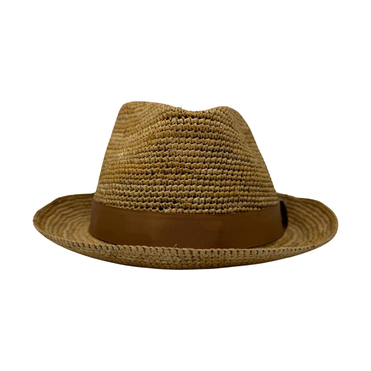 Scala Riffa Straw Fedora-Back