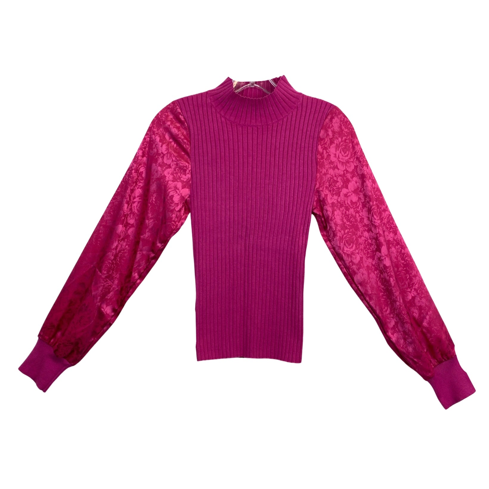 Heartloom Mockneck Ribbed Top