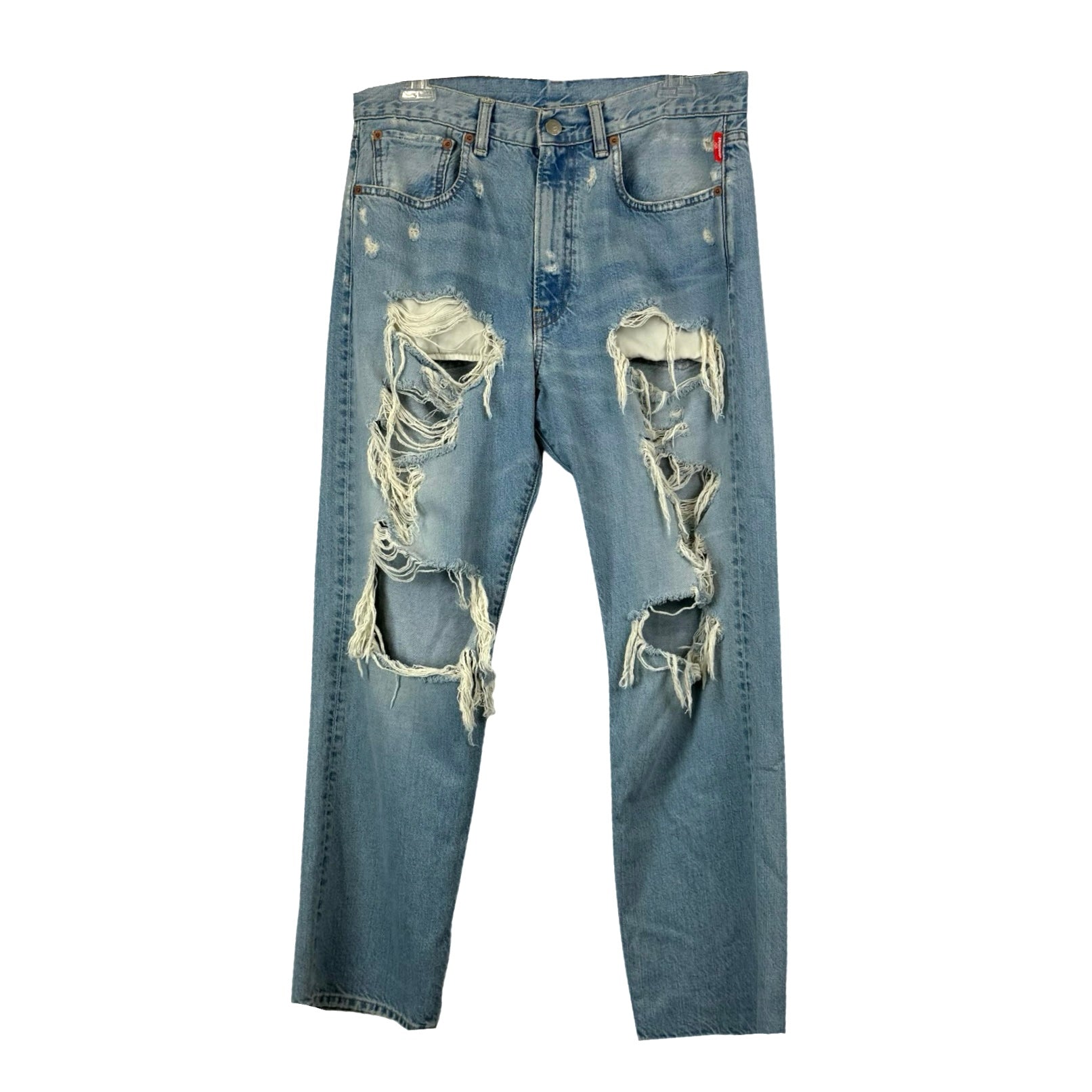 Denimist Lightwash Distressed Jeans