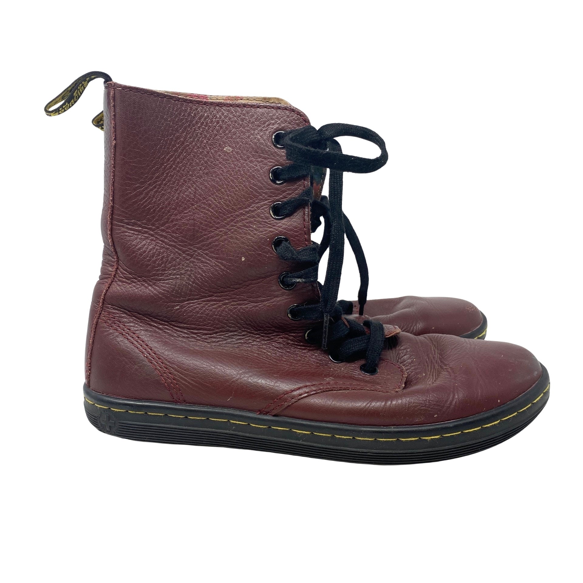 Dr. Martens Burgundy Combat Boots