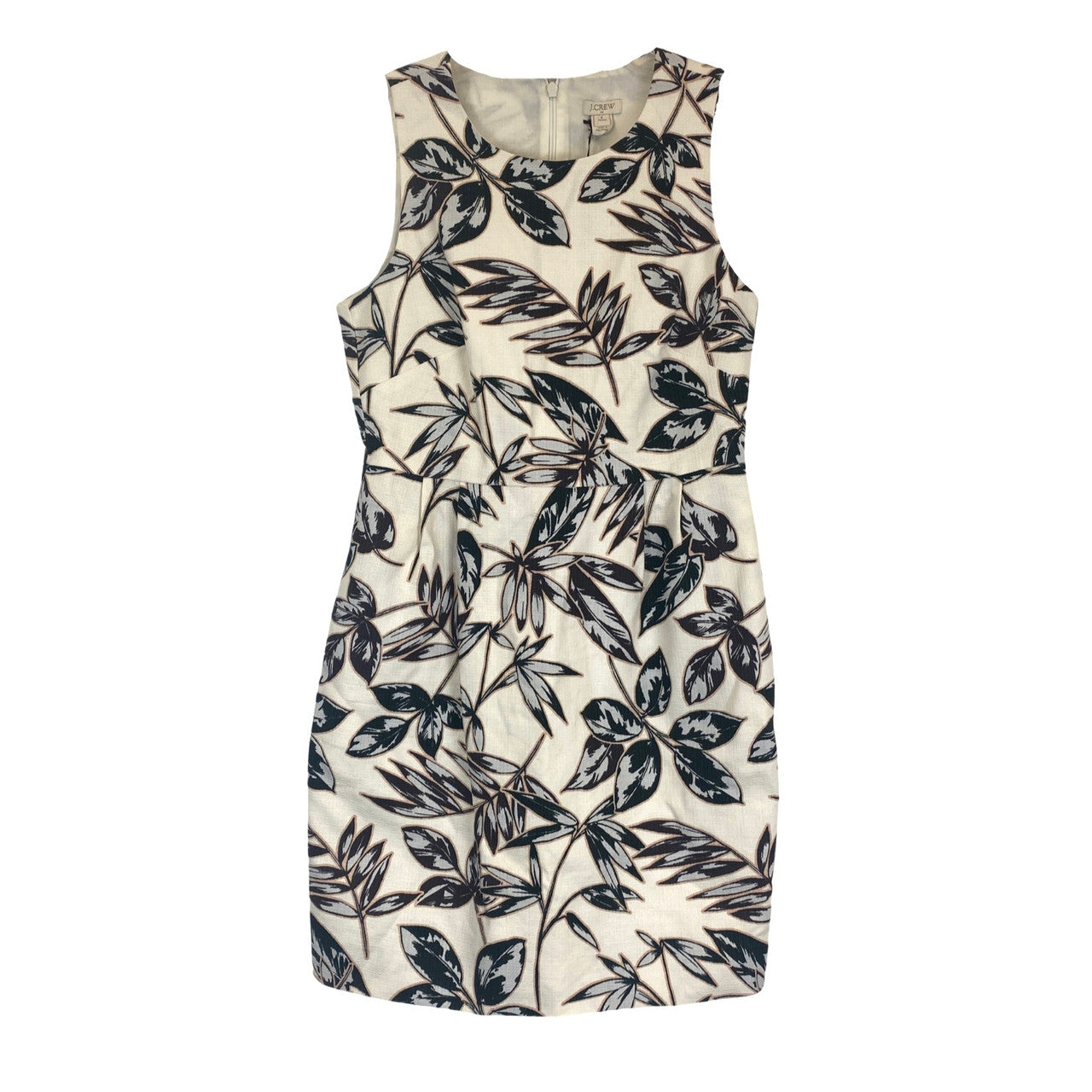 J. Crew Leaf Print Dress-Thumbnail