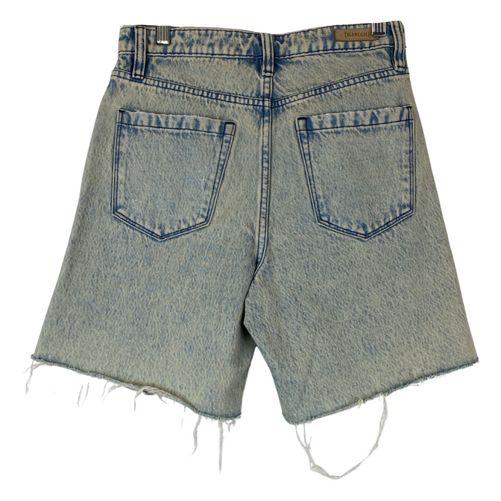 BLANKNYC The Warren Distressed Shorts-Back