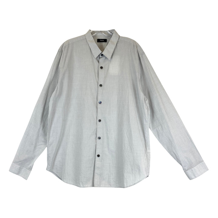 Theory Tonal Stripe Rammy Button Down