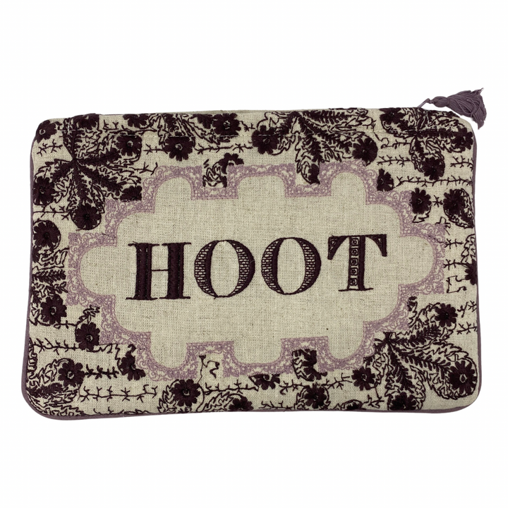 Thomas Paul Hoot Embroidered Pouch-Thumbnail