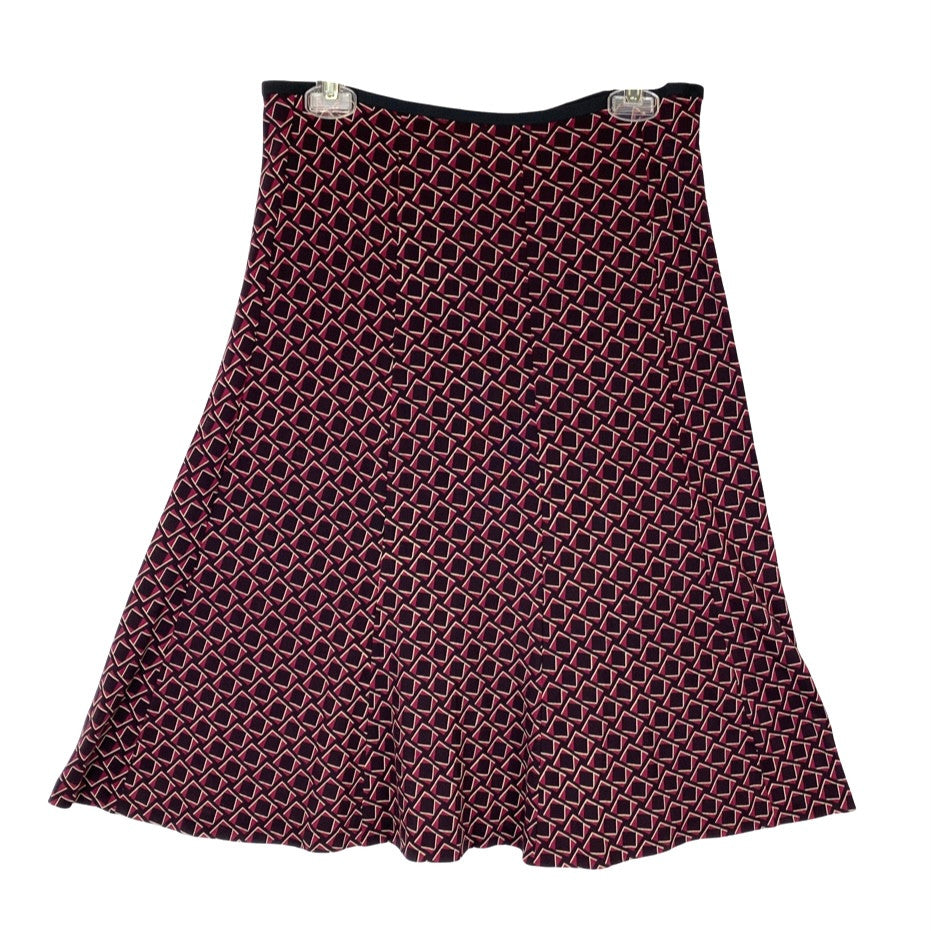 Diane von Furstenberg Geometric Print Stretch Skirt-Thumbnail