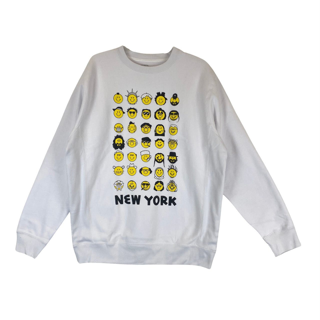 New York Nico NYC Crewneck-White front