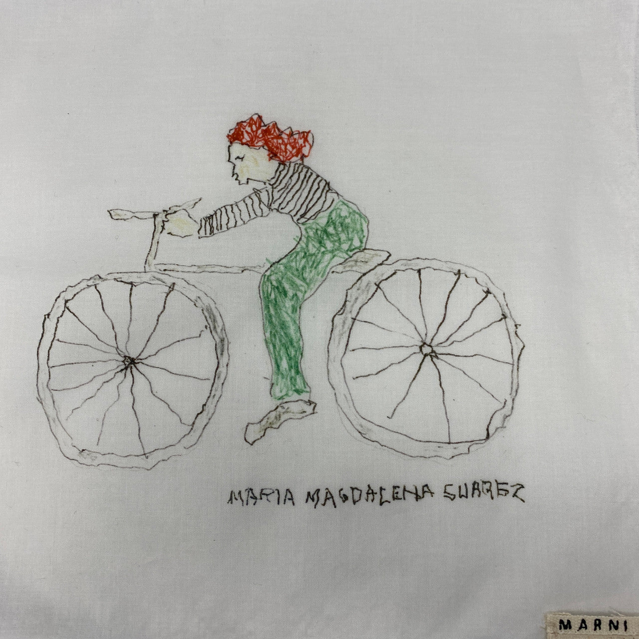 Marni x Maria Magdalena Suarez Bicycle Handkerchief-Detail