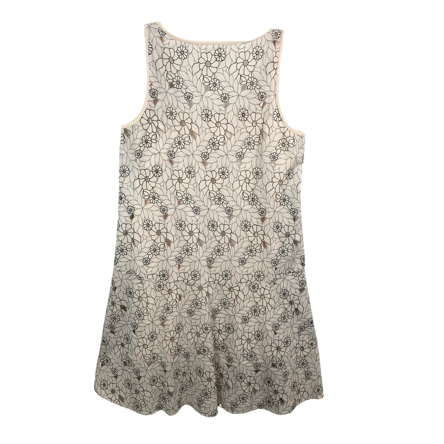 Club Monaco Floral Embroidered Lace Dress