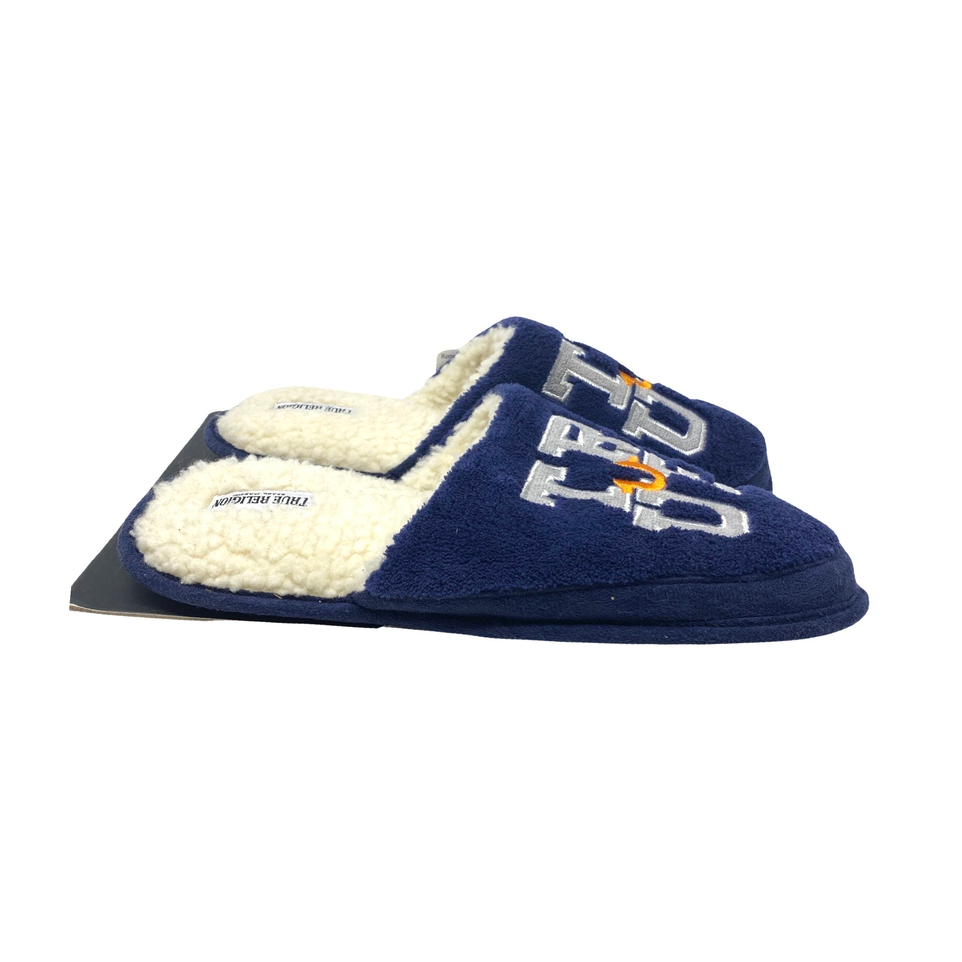 True Religion Logo Slippers