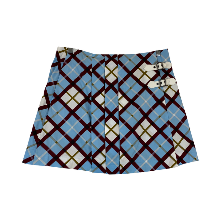 Marc by Marc Jacobs Argyle Print Kilt Style Skirt