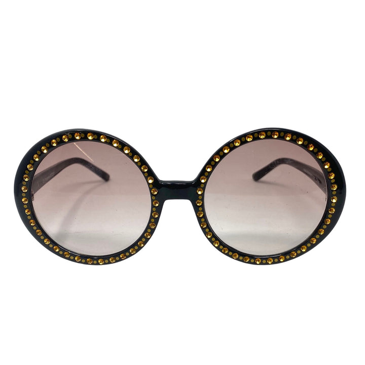 Dr Peepers Rhinestone Circle Sunglasses-Thumbnail