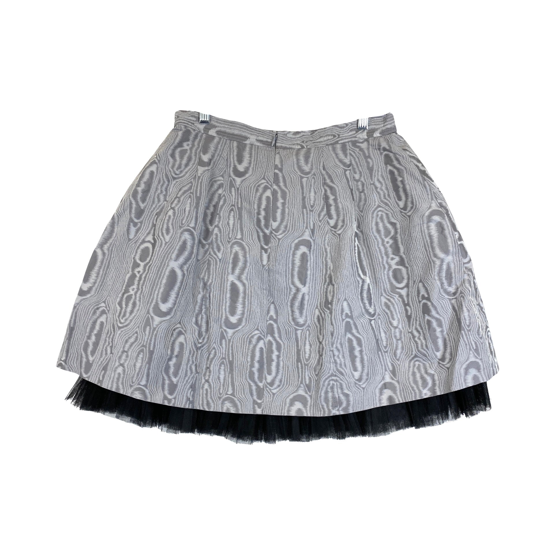 Marc by Marc Jacobs Moire and Tulle Underlay Skirt