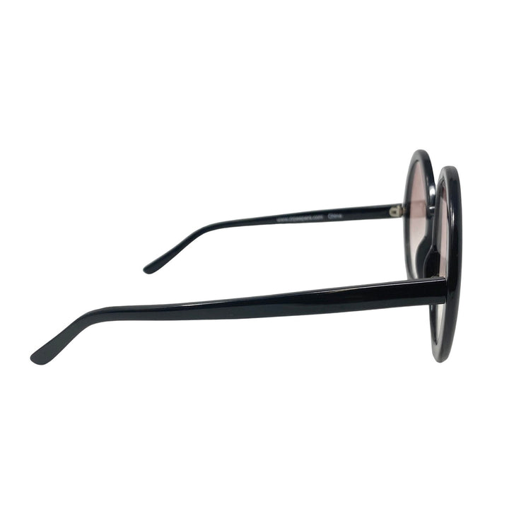 Dr Peepers Rhinestone Circle Sunglasses-Side