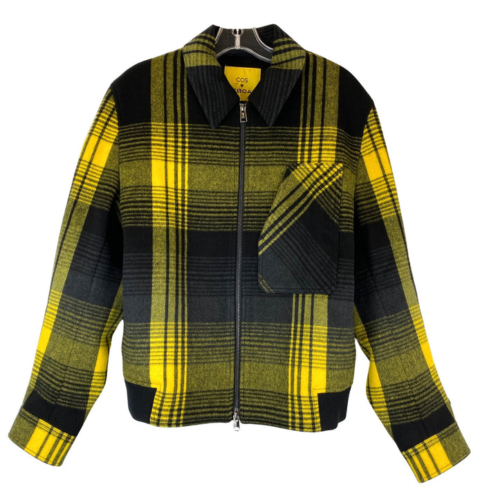 COS x Yeboah Checkered Bomber Jacket-Thumbnail