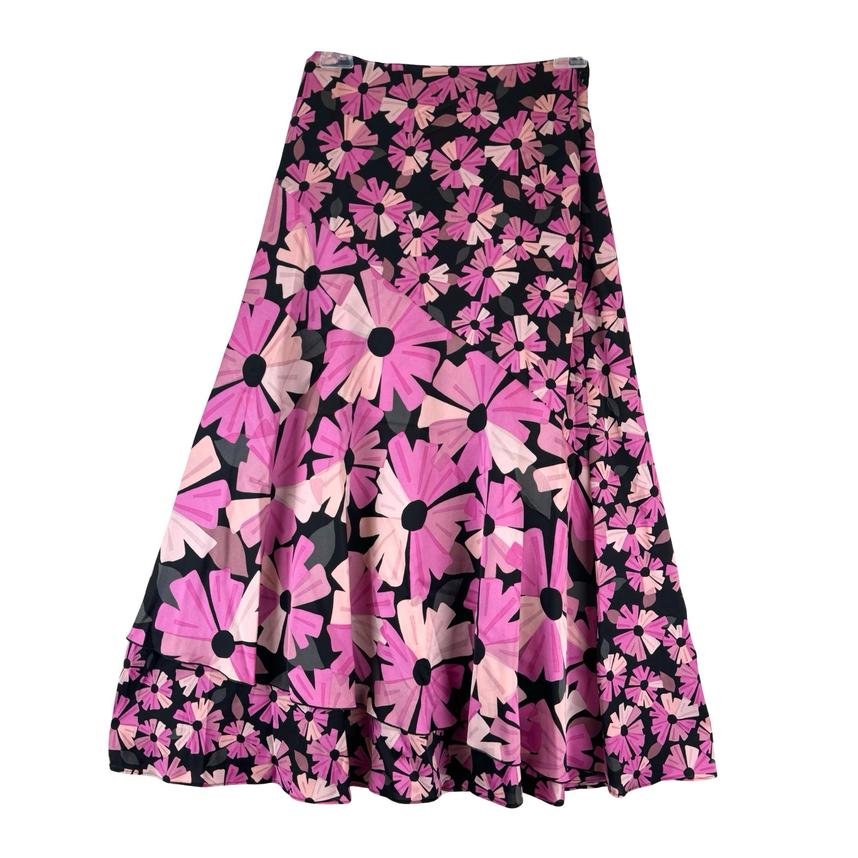 Kate Spade Wallflower Satin Skirt