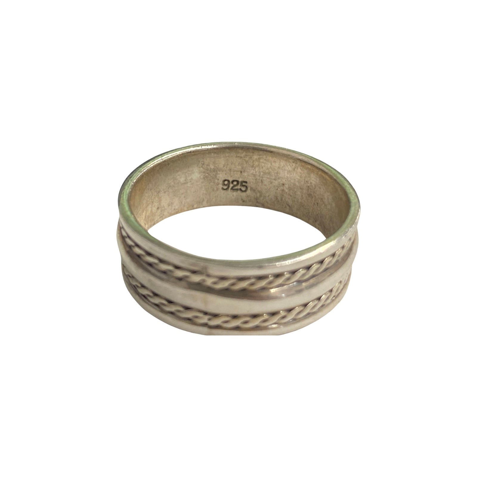 Sterling Silver Braided Band Ring