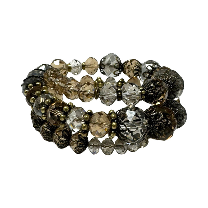 Crystal Bead Wrap Bracelet