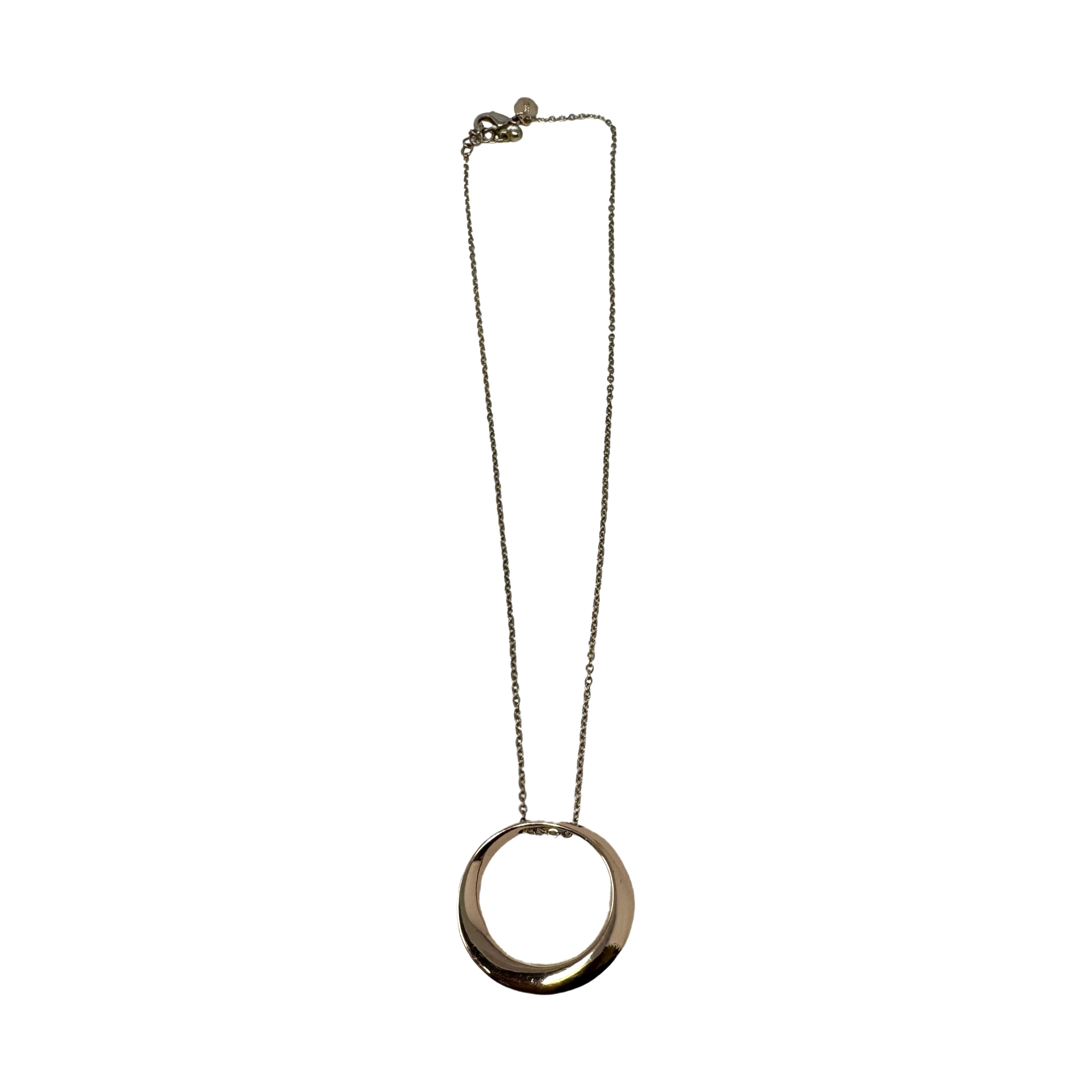 Express Open Round Pendant Necklace