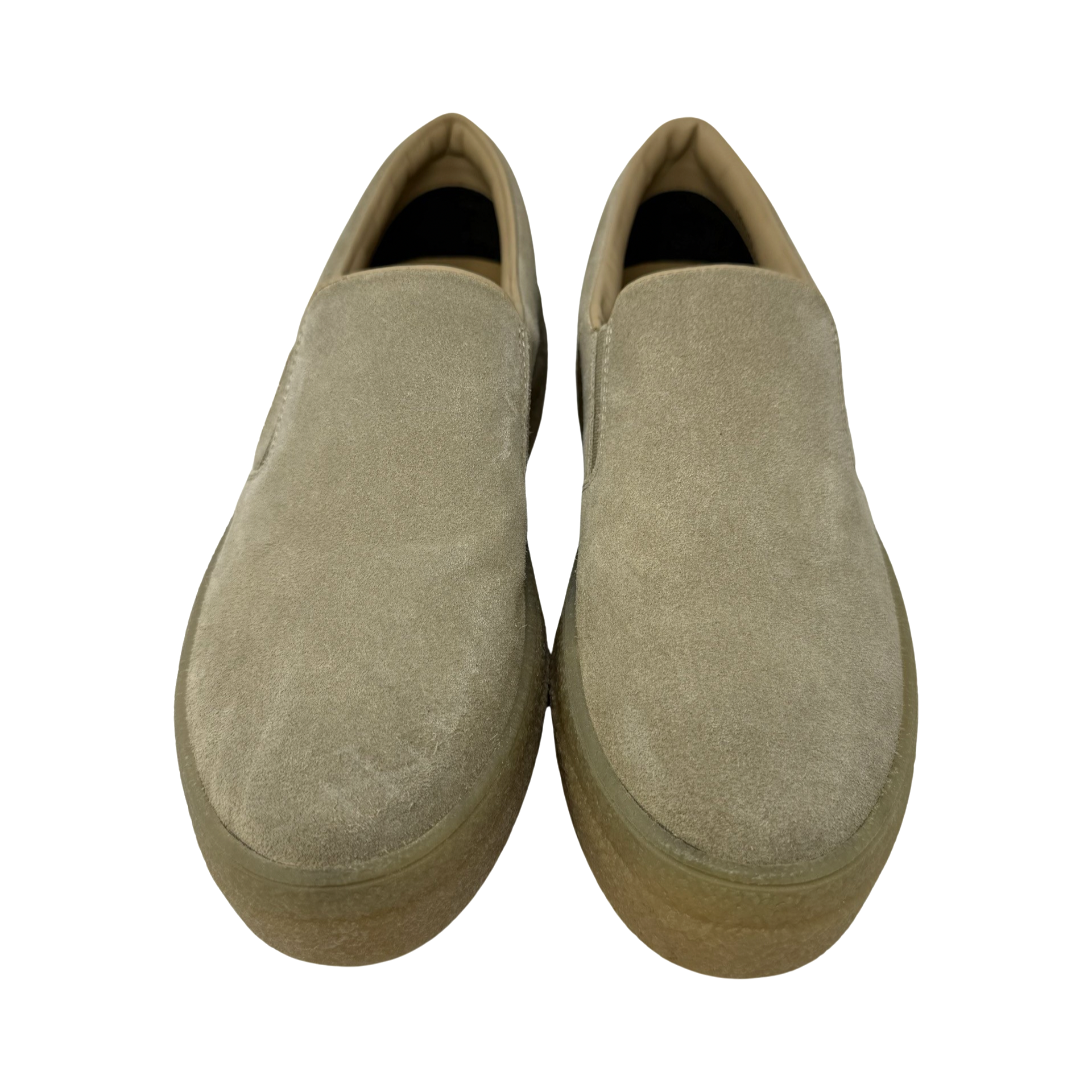 Bogner Beige Denver Suede Slip Ons