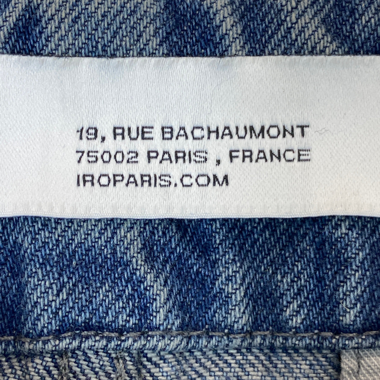 IRO Pablo High-Rise Jeans-Label