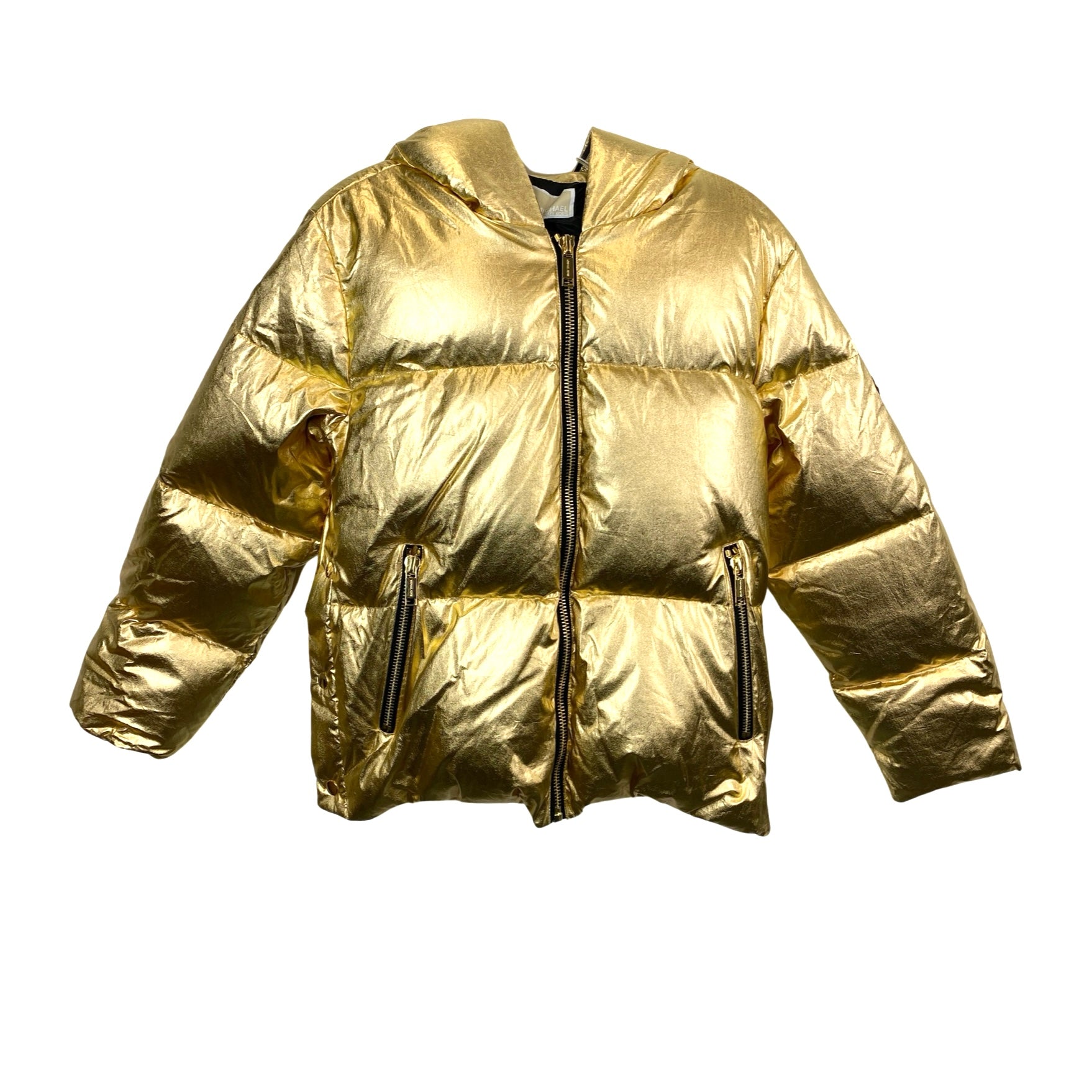 MICHAEL Michael Kors Metallic Puffer Jacket