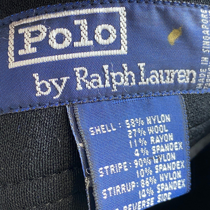 Polo Ralph Lauren Panel Stripe Stirrup Pants-Label