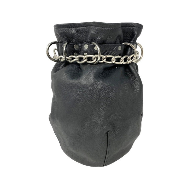 Chain and Leather Pouch Bag-Thumbnail