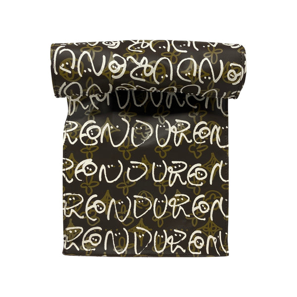 Duren Text Printed Bread Bag