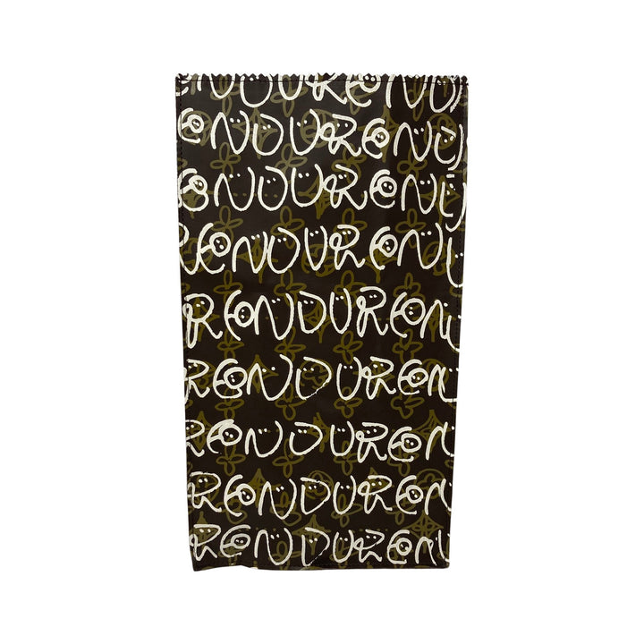 Duren Text Printed Bread Bag-Back