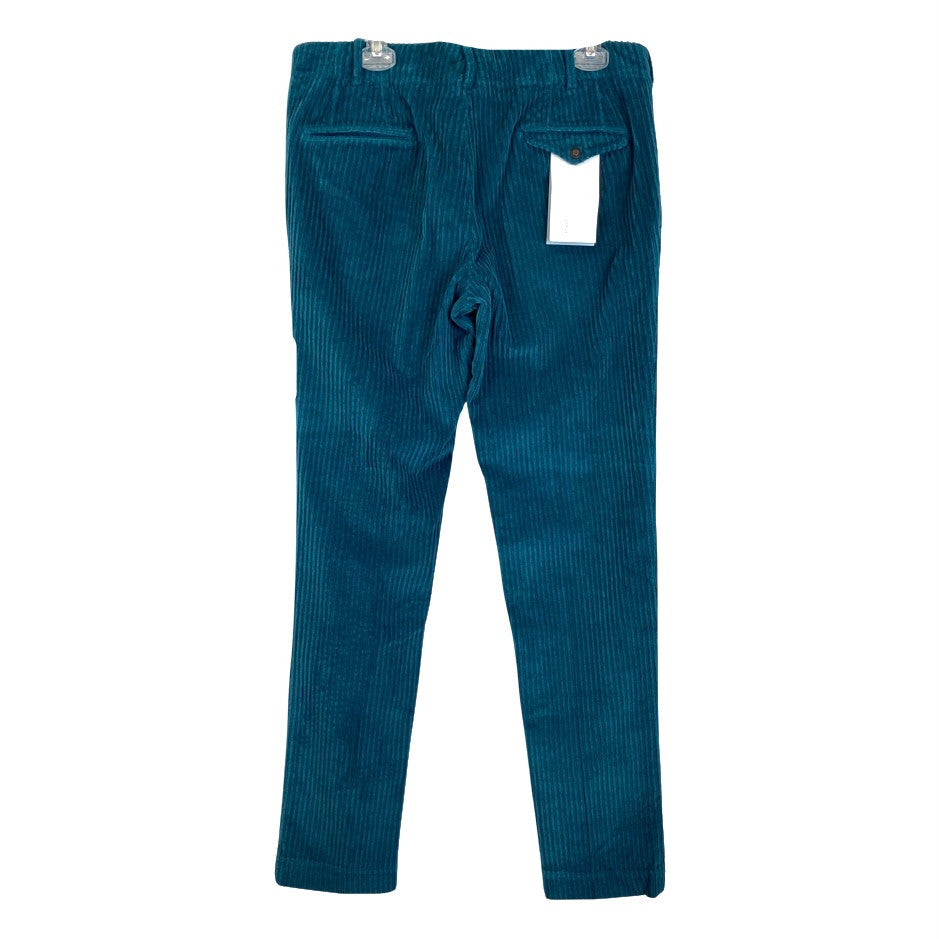 Incotex Slim Fit Corduroy Pants-Back