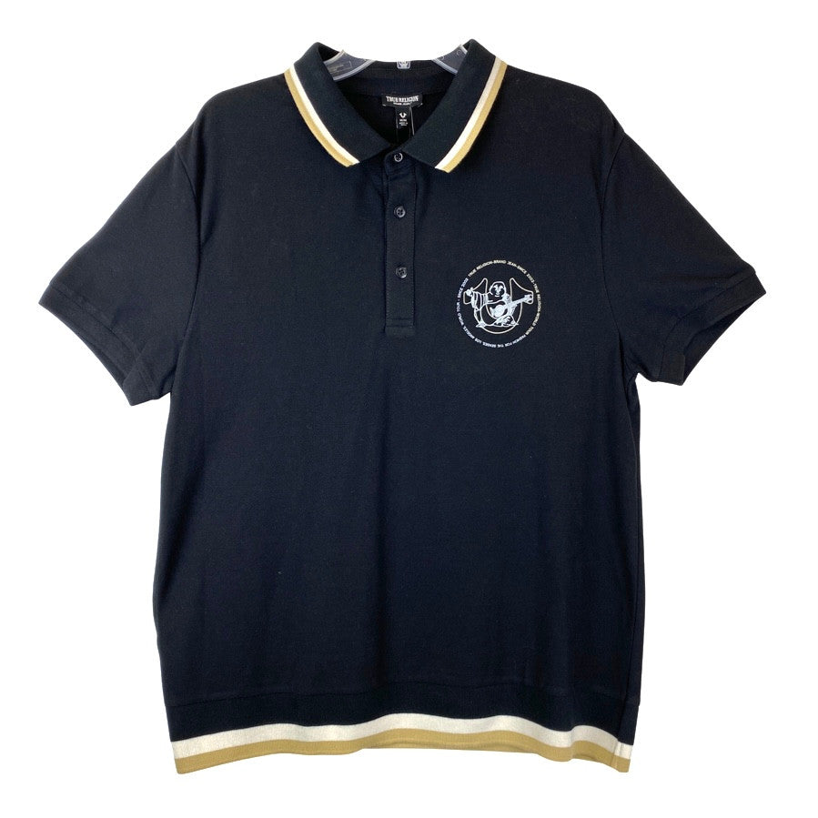 True Religion Buddha Logo Polo Shirt-Thumbnail