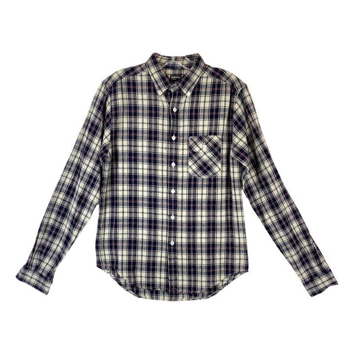 Burkman Bros Nubby Plaid Shirt-Thumbnail