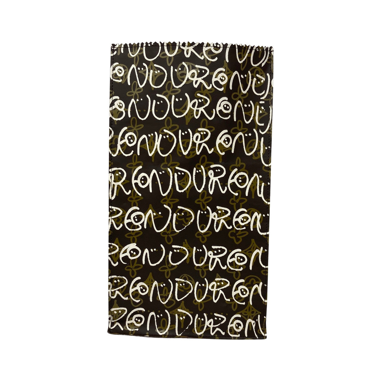 Duren Text Printed Bread Bag-Front