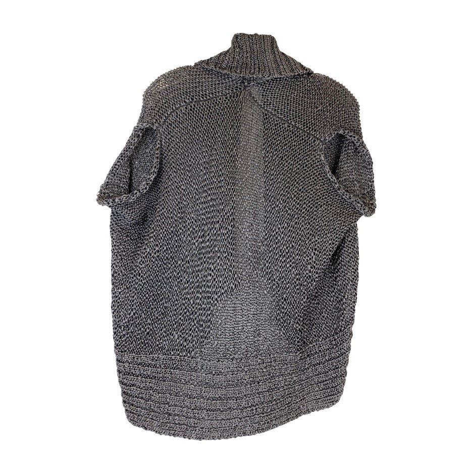 Club Monaco Metallic Knit Vest-Back