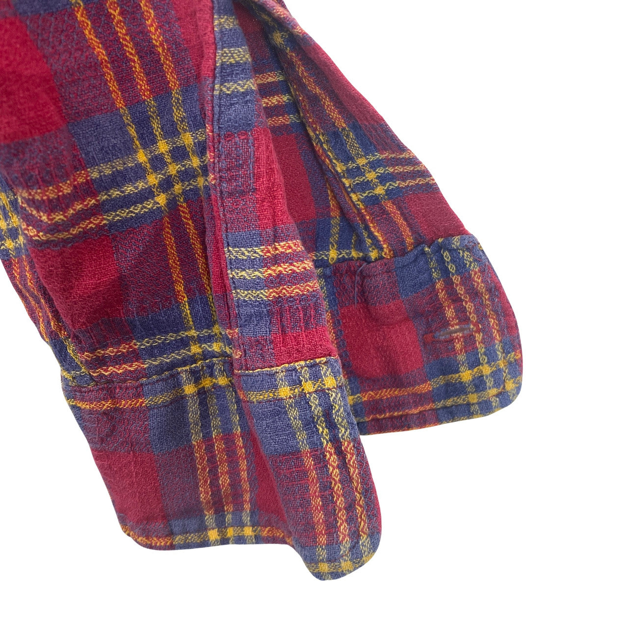 Johnny Cotton Plaid Flannel-Detail