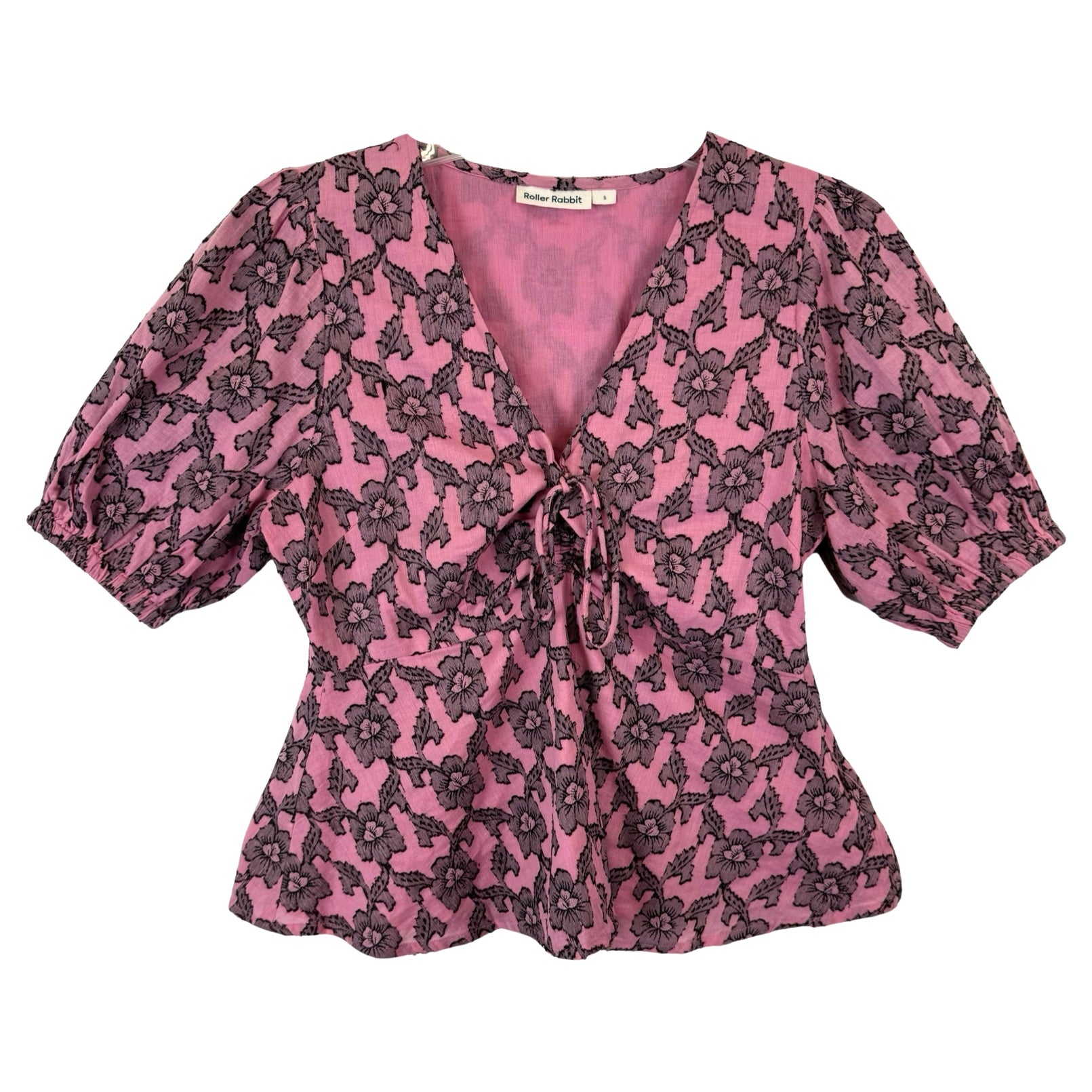 Roller Rabbit Pau Rosalie Floral Top