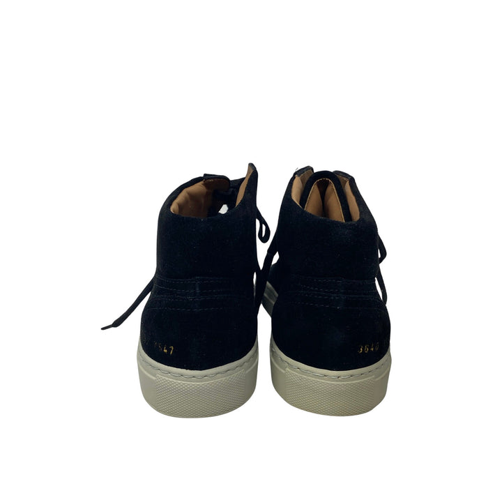 Woman by Common Projects Mid BBall Suede Sneakers-Back