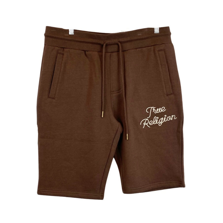 True Religion Embroidered Logo Jogger Short-Thumbnail