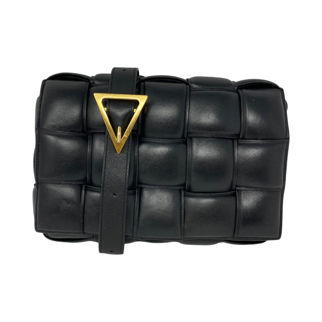 Bottega Veneta Black Padded Cassette Bag