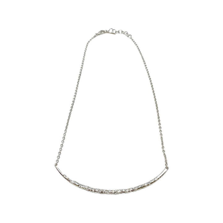 KM Rhinestone Bar Necklace-Thumbnail